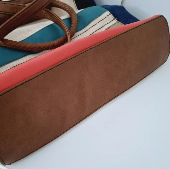 Relic Fiona multi-colored canvas hand/crossbody bag - Picture 4 of 9